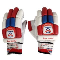 KOODOX Cricket Batting Gloves - Power Play (Red, Right Hand, Size: Men)