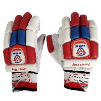 KOODOX Cricket Batting Gloves - Power Play (Red, Right Hand, Size: Men)